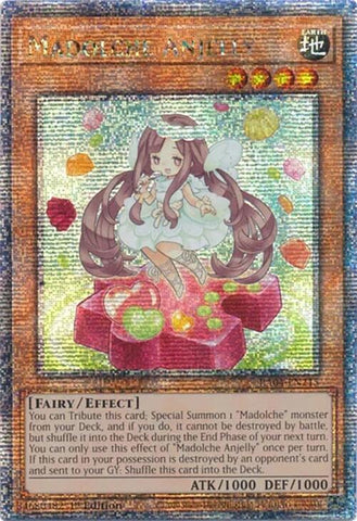 Madolche Anjelly [RA04-EN215] Quarter Century Secret Rare 