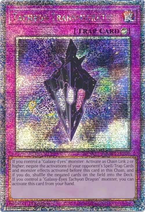 Tachyon Transmigration [RA04-EN220] Quarter Century Secret Rare 