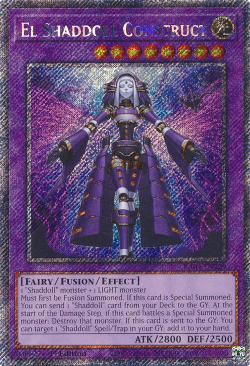El Shaddoll Construct [RA04-EN229] Platinum Secret Rare 
