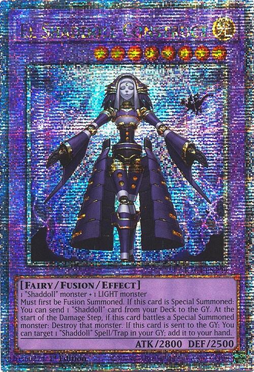 El Shaddoll Construct [RA04-EN229] Quarter Century Secret Rare 