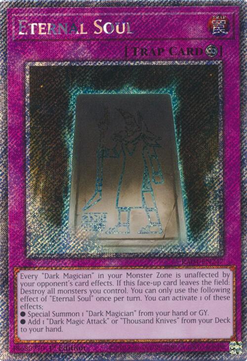 Eternal Soul [RA04-EN247] Platinum Secret Rare 