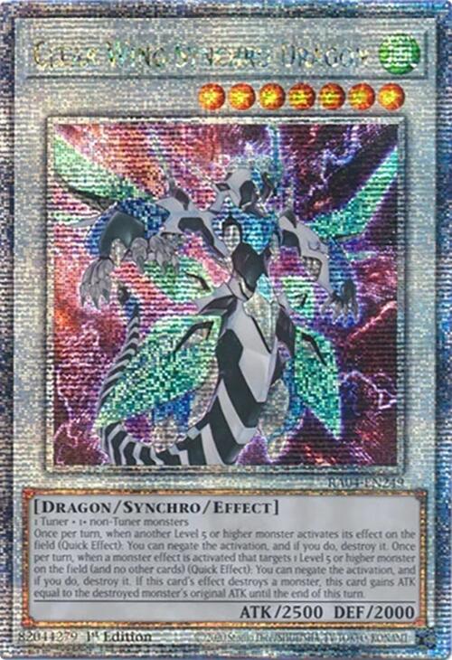 Clear Wing Synchro Dragon [RA04-EN249] Quarter Century Secret Rare 