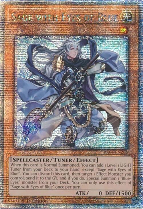 Sage with Eyes of Blue [RA04-EN266] Quarter Century Secret Rare 
