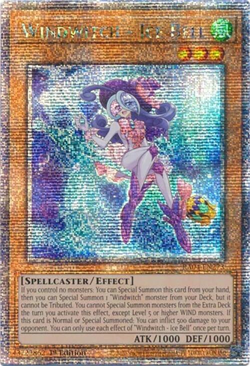 Windwitch - Ice Bell [RA04-EN273] Quarter Century Secret Rare 