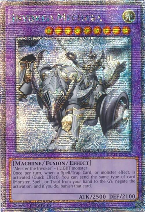 Invoked Mechaba [RA04-EN279] Quarter Century Secret Rare 