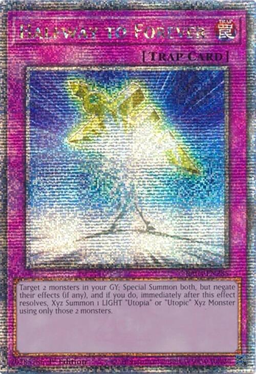 Halfway to Forever [RA04-EN285] Quarter Century Secret Rare 