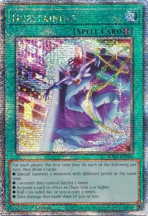 Dueltaining [RA04-EN286] Quarter Century Secret Rare 