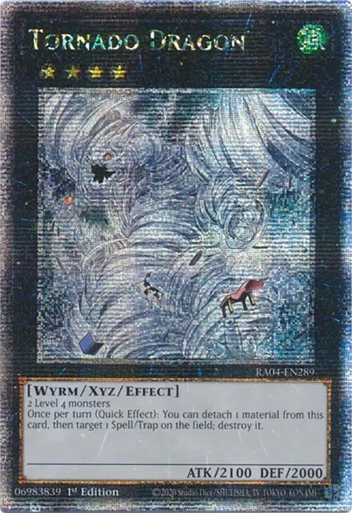 Tornado Dragon [RA04-EN289] Quarter Century Secret Rare 