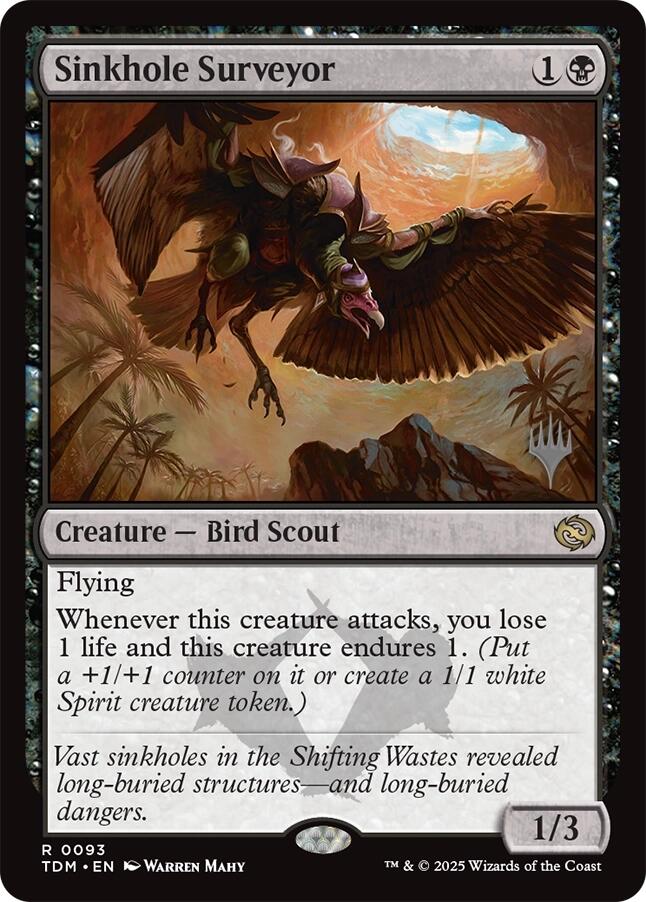 Sinkhole Surveyor [Tarkir: Dragonstorm Promos] 