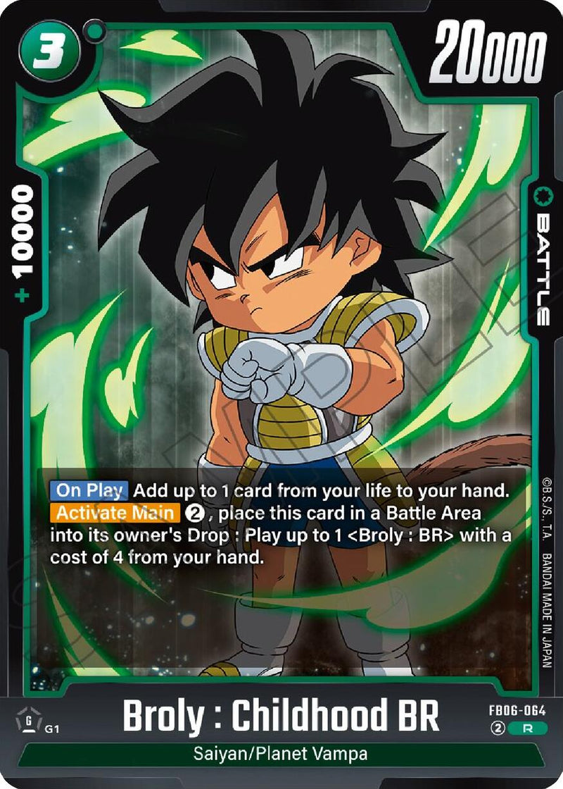 Broly : Enfance BR [Rivals Clash] 