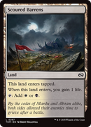 Scoured Barrens [Tarkir: Dragonstorm] 