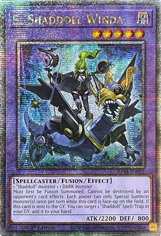 El Shaddoll Winda [RA04-EN052] Quarter Century Secret Rare 