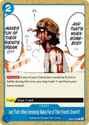 And That's When Somebody Makes Fun of Their Friend's Dream!!!! [Extra Booster: Memorial Collection] 