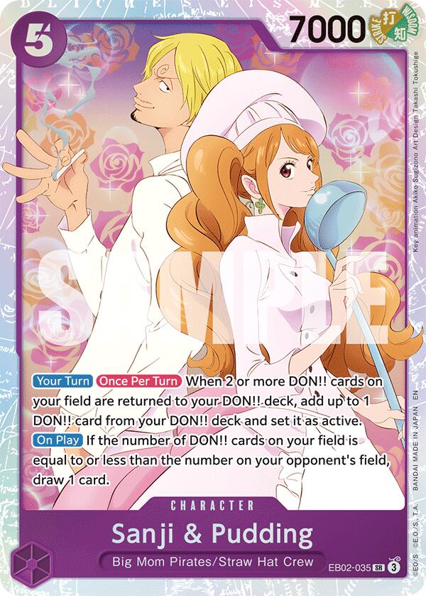 Sanji & Pudding [Extra Booster: Memorial Collection]
