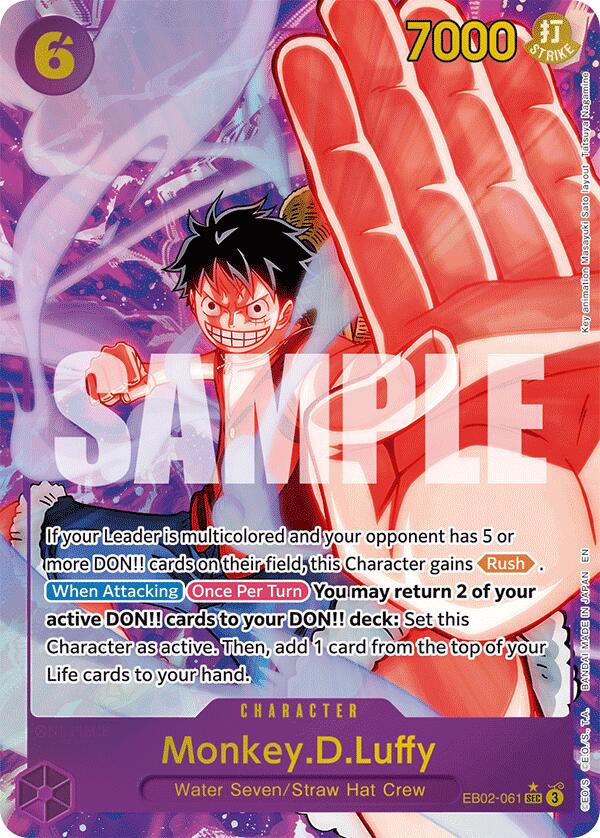 Monkey.D.Luffy (Alternate Art) [Extra Booster: Memorial Collection]