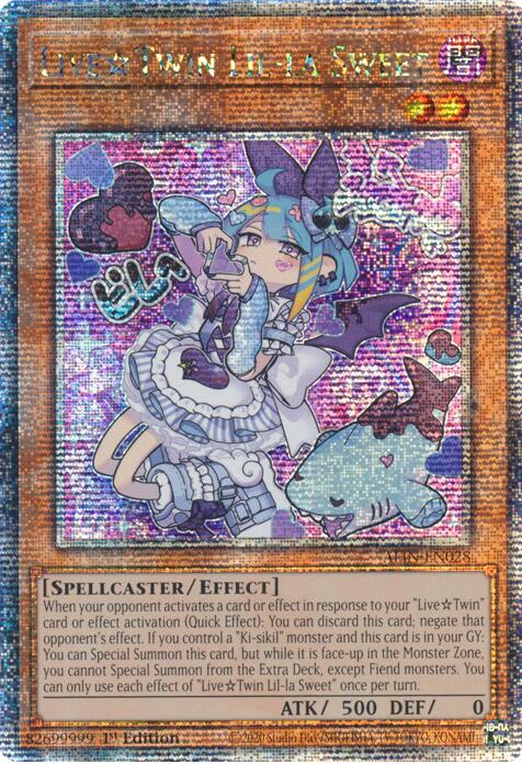 Live Twin Lil-la Sweet [ALIN-EN028] Quart de siècle Secret Rare 