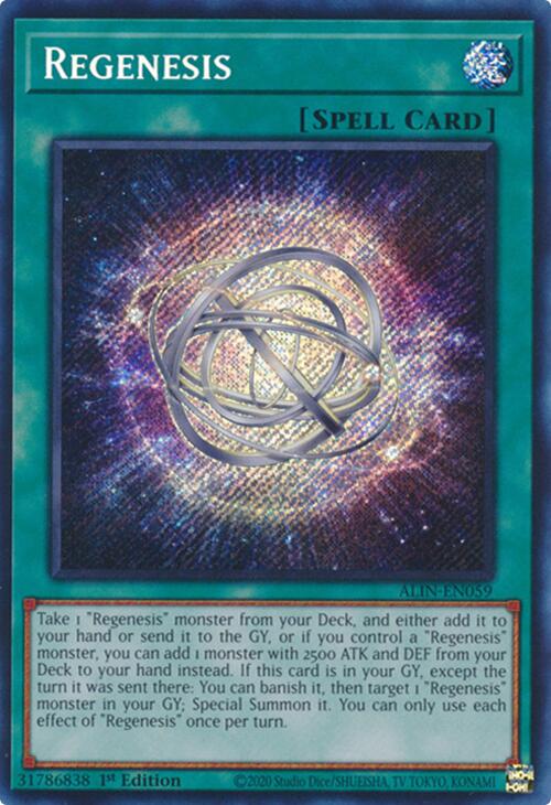 Régenèse [ALIN-EN059] Secret Rare 