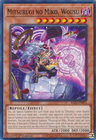 Mitsurugi no Miko, Wousu [ALIN-EN091] Common 