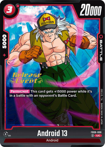 Android 13 [Rivals Clash Release Event Cards] 