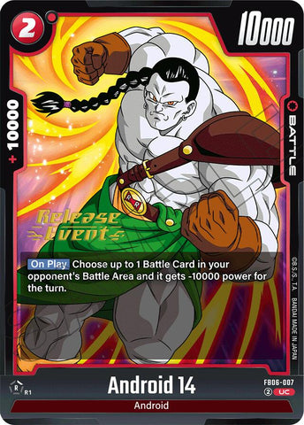 Android 14 [Rivals Clash Release Event Cards] 