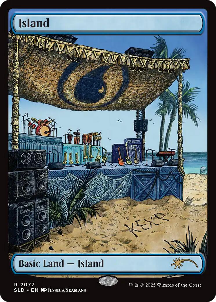 Island (2077) [Secret Lair Drop Series] 
