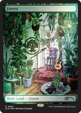 Forest (2080) (Rainbow Foil) [Secret Lair Drop Series] 