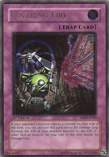 Covering Fire [RDS-EN060] Ultimate Rare 