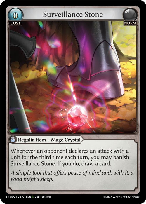 Surveillance Stone (028) [Dawn of Ashes: Starter Decks] 