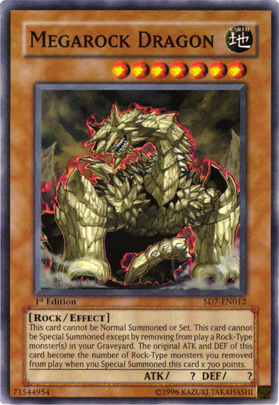 Megarock Dragon [SD7-EN012] Common 