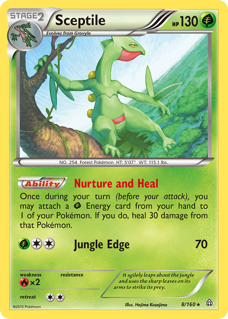 Sceptile (8/160) [XY: Primal Clash] 