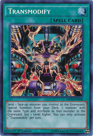 Transmodify [MP14-EN106] Secret Rare 