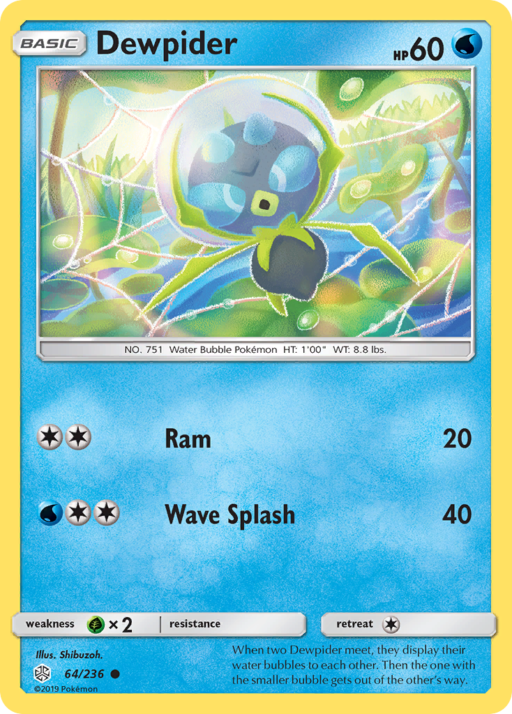Dewpider (64/236) [Sun &amp; Moon: Cosmic Eclipse] 