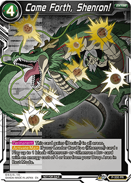 Come Forth, Shenron! (P-335) [Tournament Promotion Cards] 