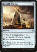 Unstable Obelisk [Commander 2017] 