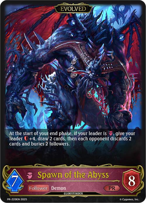 Spawn of the Abyss (Évolué) (PR-220EN) [Cartes promotionnelles] 