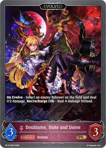 Doublame, Duke and Dame (Evolved) (PR-216EN) [Promotional Cards] 
