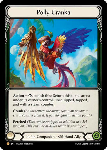 Polly Cranka (Rainbow Foil) [SEA003] (High Seas) Rainbow Foil 