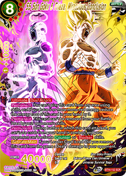 SS Son Goku &amp; Frieza, Miraculous Conclusion (BT14-152) [Cross Spirits] 