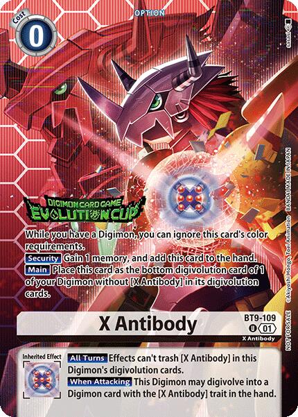 X Antibody [BT9-109] (Evolution Cup 2025 Vol. 1) [X Record] 