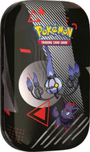 Scarlet &amp; Violet: Black Bolt &amp; White Flare - Unova Mini Tin (Chandelure &amp; Zorua) 