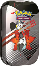Scarlet &amp; Violet: Black Bolt &amp; White Flare - Unova Mini Tin (Volcarona &amp; Emolga) 