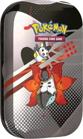 Scarlet &amp; Violet: Black Bolt &amp; White Flare - Unova Mini Tin (Volcarona &amp; Emolga) 