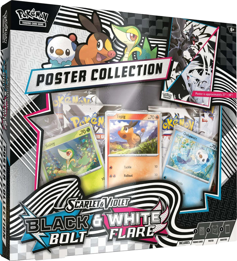 Scarlet & Violet: Black Bolt / White Flare - Unova Poster Collection