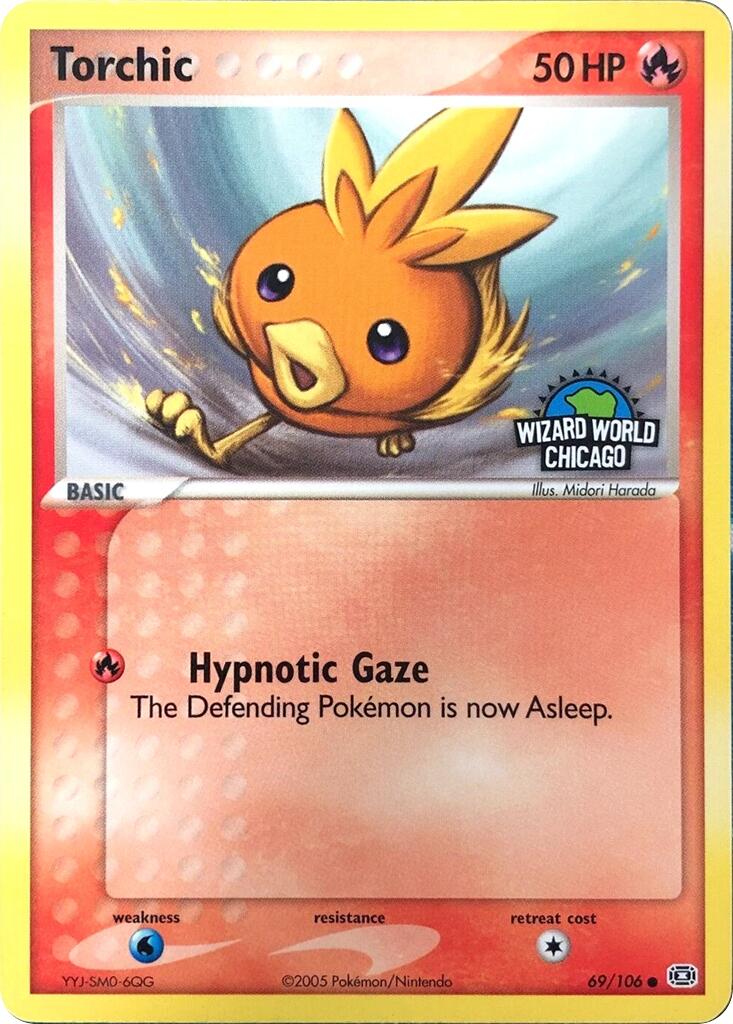 Torchic (69/106) (Wizard World Chicago) [Miscellaneous Cards] 