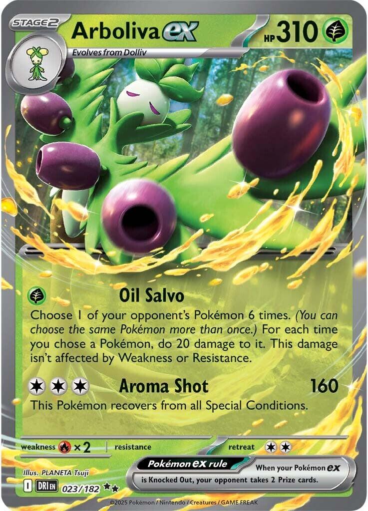Arboliva ex (023/182) [Scarlet &amp; Violet: Destined Rivals] 