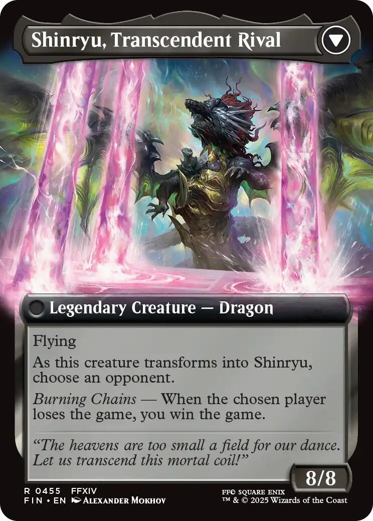 Zenos yae Galvus // Shinryu, Transcendent Rival (Extended Art) [FINAL FANTASY] 