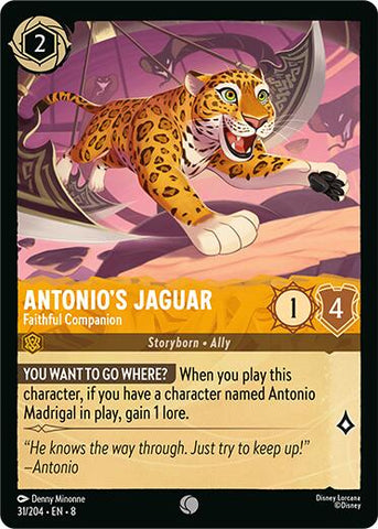 Antonio's Jaguar - Faithful Companion (31/204) [Reign of Jafar] 