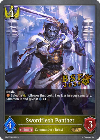 Swordflash Panther (PR-206EN) [Promotional Cards] 