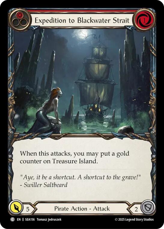Expedition to Blackwater Strait [SEA156] (High Seas) Rainbow Foil 