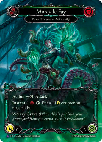 Moray le Fay (Marvel) [SEA051] (High Seas) Cold Foil 